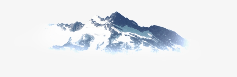 Png El Elemento Png De La Imponente Montaña De Nieve - Montaña Png, transparent png #1258496