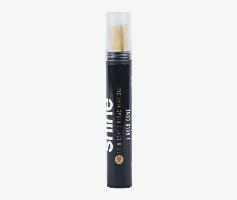 Shine Gold Cone - Shine 24k Gold King Cone Pre-rolled Paper, transparent png #1258864