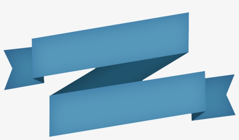 Angled Ribbon Graphic - Ribbon Graphic Design Png, transparent png #1259130
