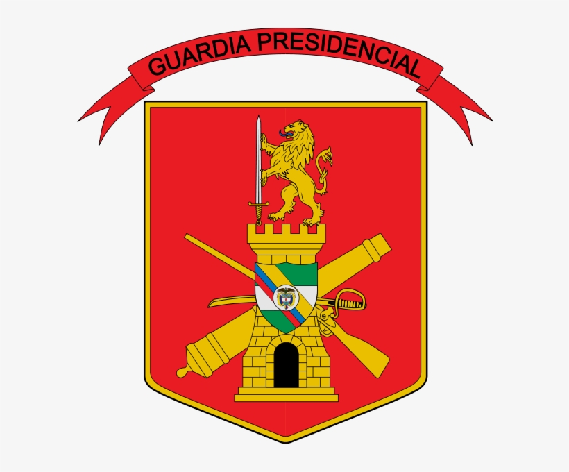 El 7 De Diciembre De 1927 El Señor Presidente Miguel - Escudo Batallon Guardia Presidencial Colombia, transparent png #1260156