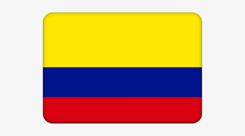Bandera De Colombia, Simple Style - Colombia Flag Icon Png, transparent png #1260207