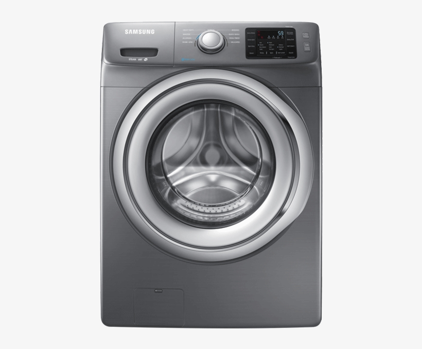 Front Loader Washing Machine Png Image Background - Samsung Wf42h5200ap Steamwash Front-loading Washer, transparent png #1260250