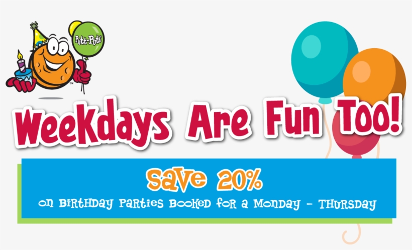 Birthdays - Putt-putt Fun Center, transparent png #1260436
