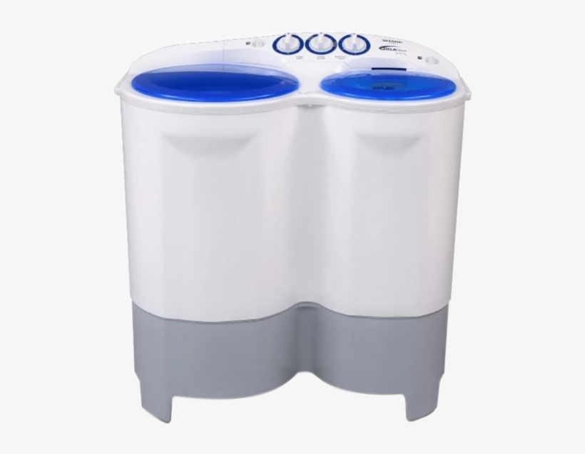 Sharp Washing Machine - Sharp Twin Tub Washing Machine, transparent png #1261020