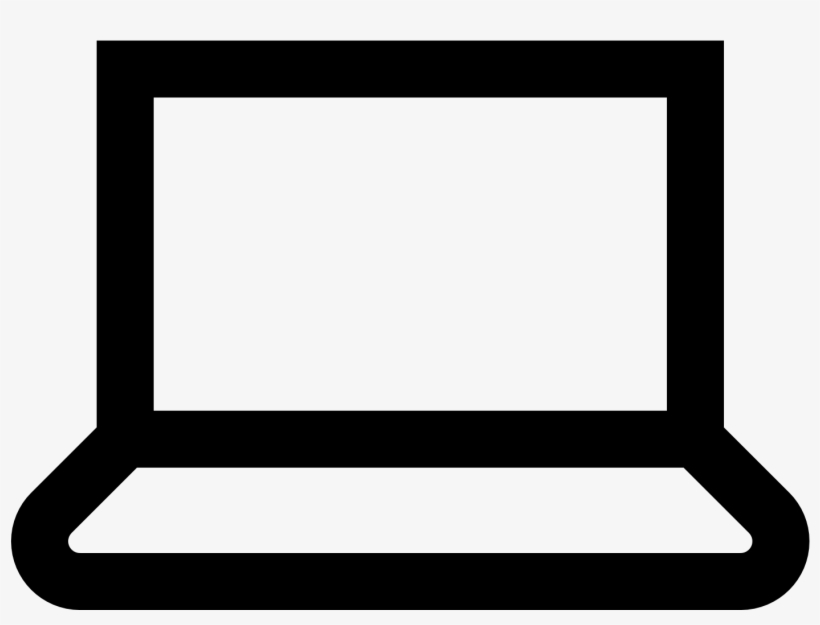 Laptop Black Icon Png, transparent png #1261091