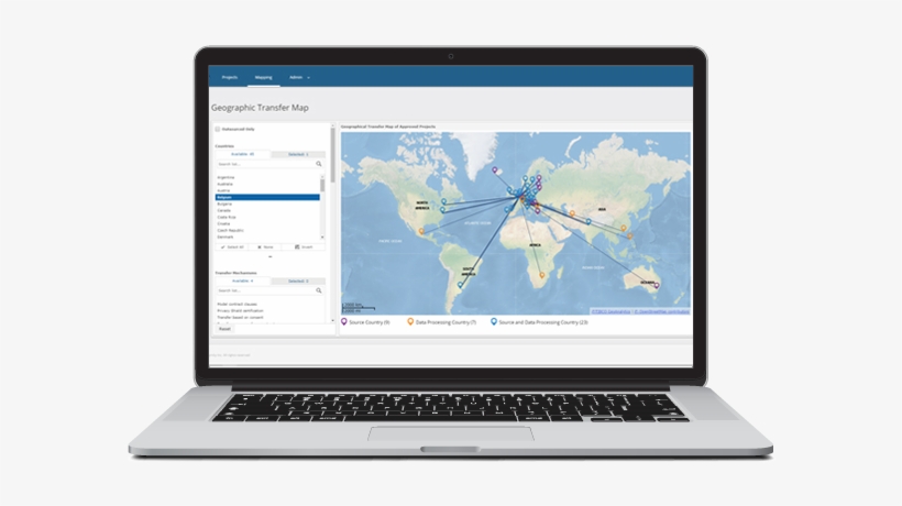 Are You Ready To Report On Gdpr Compliance - Palomar Pin World - Light Blue, transparent png #1261113