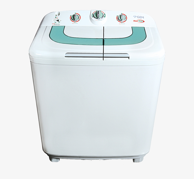 Gem Gws100sgt Semi Automatic Washing Machine Image - Semi Automatic Washing Machine Electrolux, transparent png #1261135