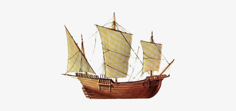 Carabela Niña - Pinta De Cristóbal Colón, transparent png #1261646