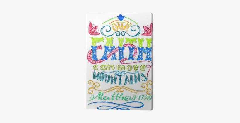 Our Faith Can Move Mountains - Drawing, transparent png #1261805