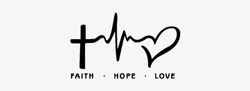 Faith Hope Love Png - Faith Hope Love Tattoo Design, transparent png #1261877