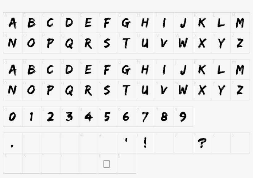 Character Map - Calgary Flames Font, transparent png #1262055