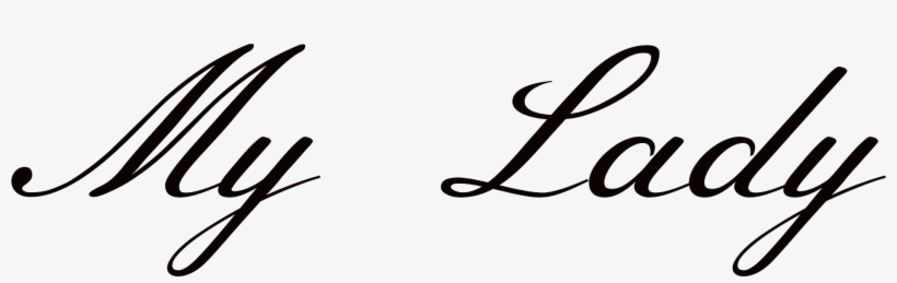 My Lady Logo - My Lady Png, transparent png #1262162