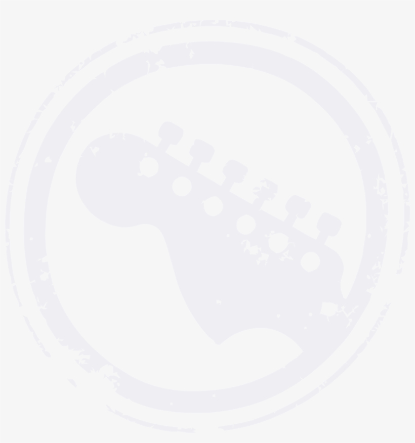 Rock Band Guitar Icon For Use On A T-shirt - Rock Band Guitar Symbol, transparent png #1262202