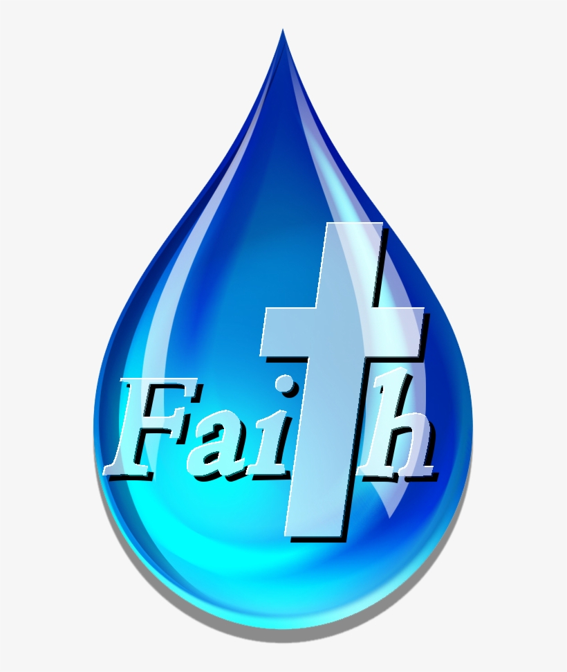Drop Of Faith Logo Shadow - Drop Of Faith, transparent png #1262333
