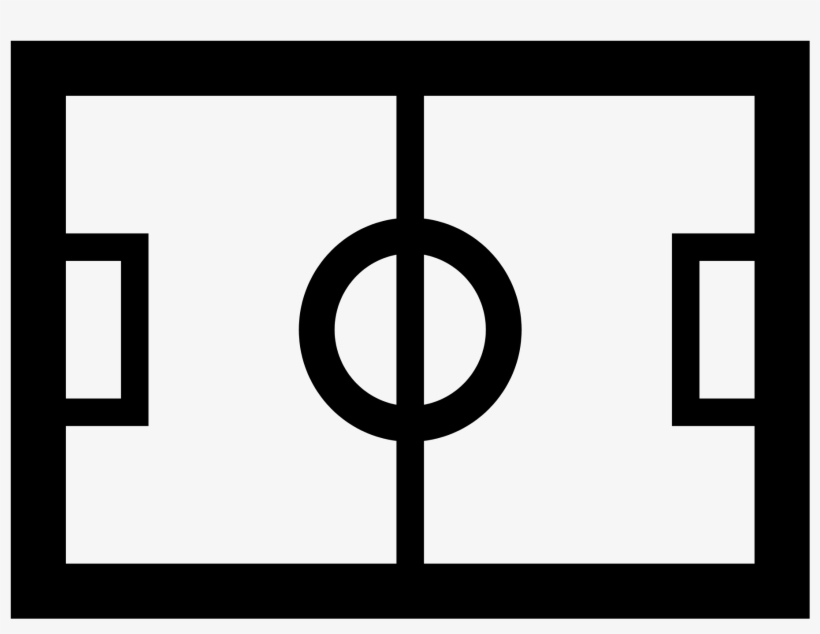 Open - Soccer Field Icon, transparent png #1262883