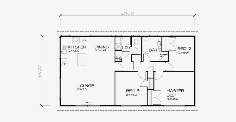 Gogle Drawing  House  3 Bedroom Small  House  Floor Plans  