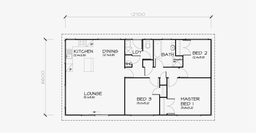 Gogle Drawing  House  3  Bedroom  Small House  Floor Plans  