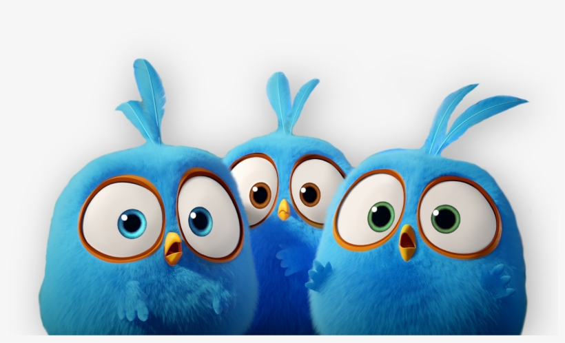 Bringing Animation To Life - Pajaros Azules Angry Birds, transparent png #1263179