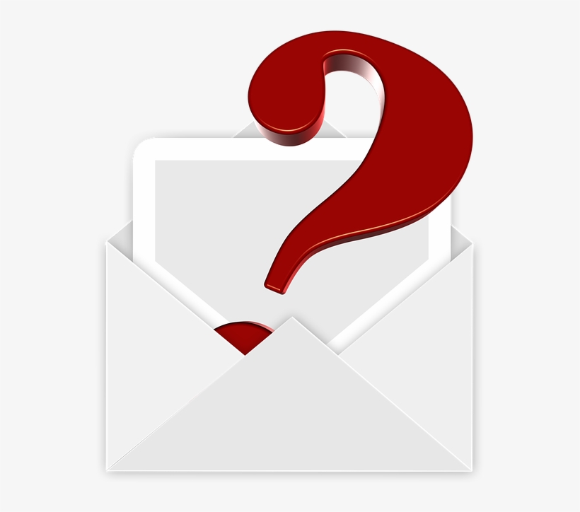 Envelope, Question Mark, Problem, Demand, Post - Movimiento Signo De Interrogacion Gifs, transparent png #1263264