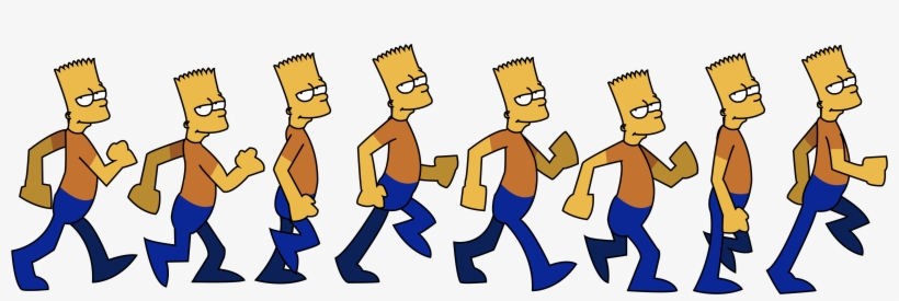 Kylesmithers Runningbart - Realistic Animated Walk Cycle, transparent png #1263450