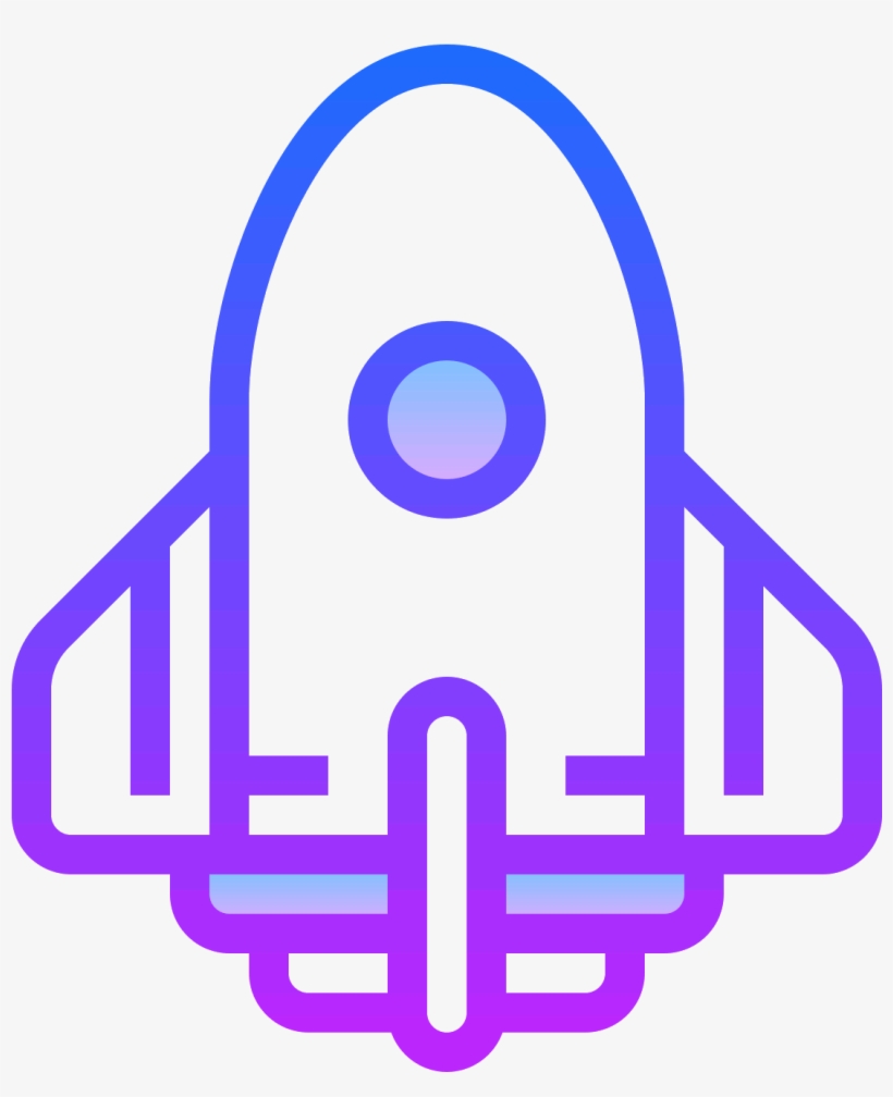 Cohete Lanzado Icon - Png Rocket, transparent png #1263694