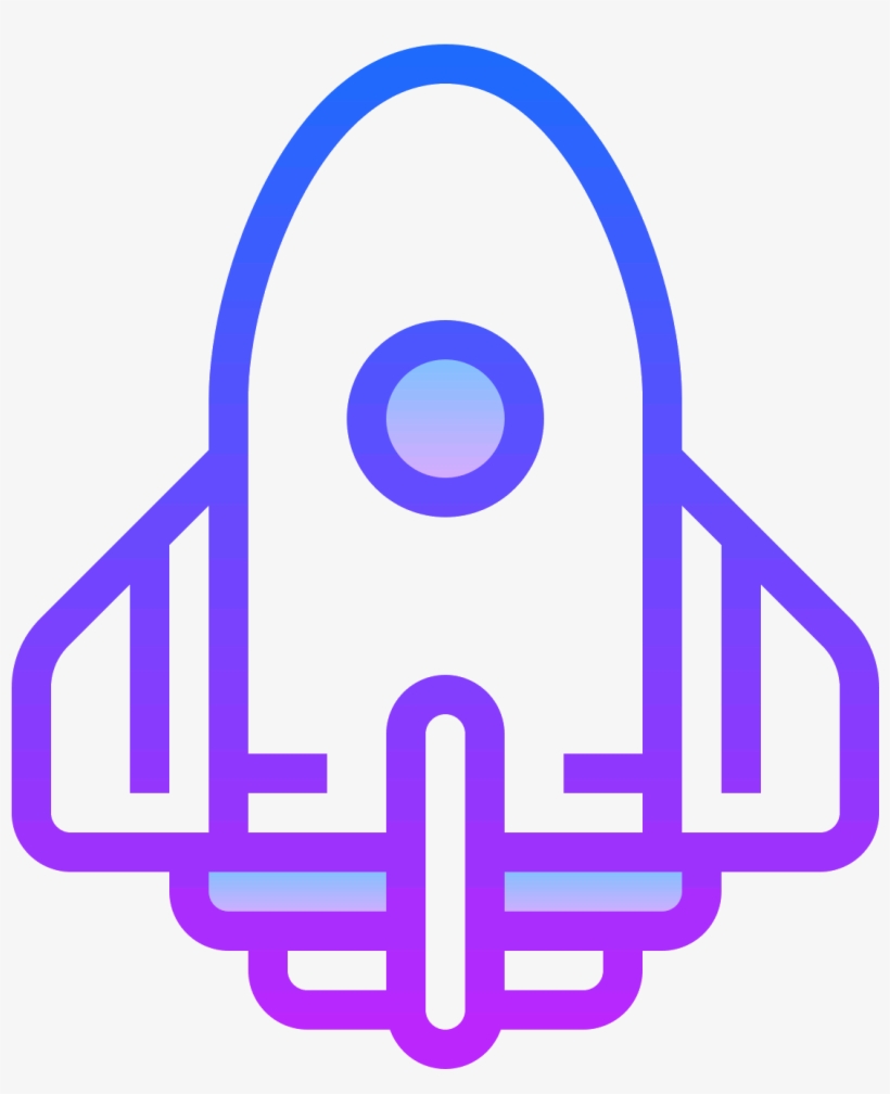 Cohete Lanzado Icon - Png Rocket, transparent png #1263694