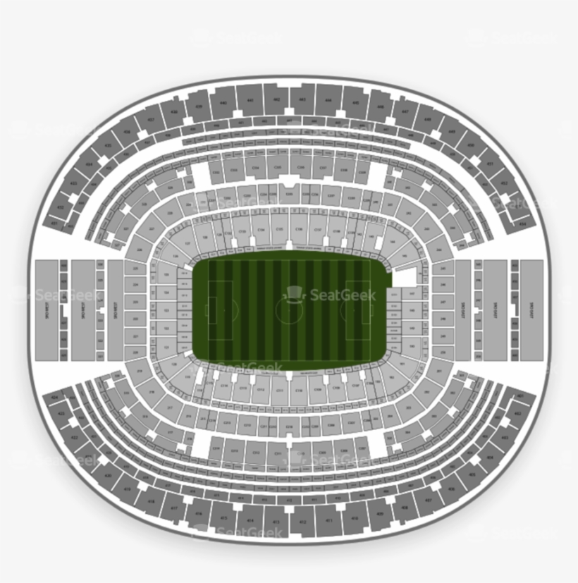 Download At&t Stadium Clipart At&t Stadium U - Aircraft Seat Map, transparent png #1263832