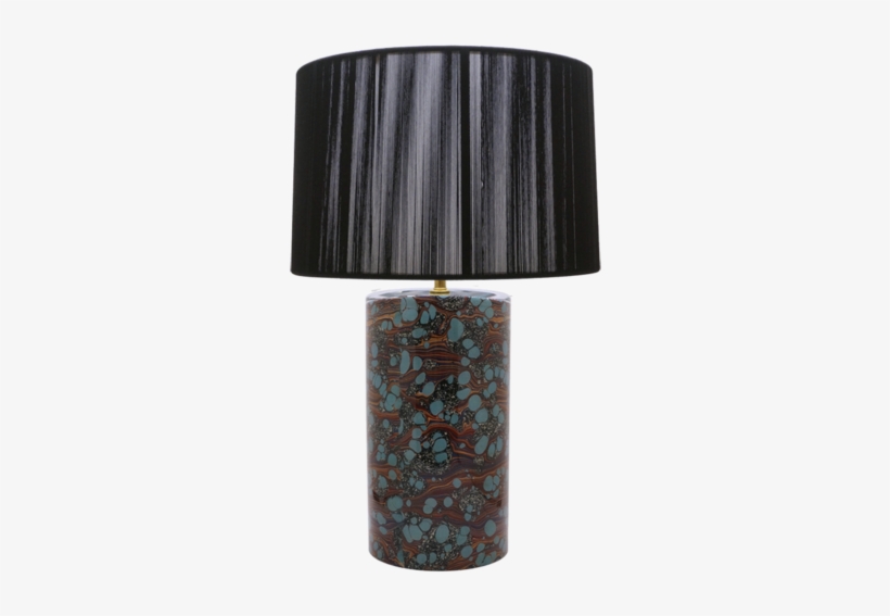 Blue Dot Purple Swirls - Lampshade, transparent png #1264006