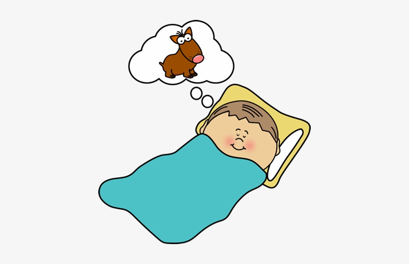 Clip Art Images Child Sleeping Boy Dreaming - Dreaming Clipart, transparent png #1264161