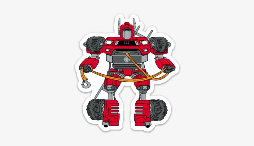 Transformer Tacoma Sticker - Sticker Transformer Png, transparent png #1264282