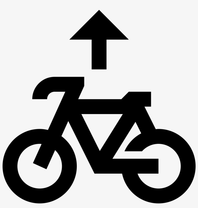 Bike Path Icon - Bike Path Png, transparent png #1264649