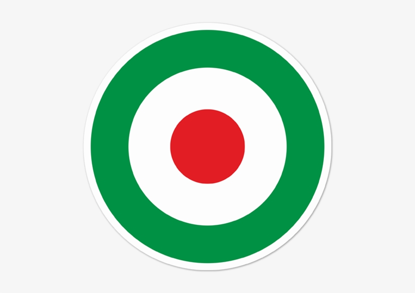 Car & Motorbike Stickers - Bandiera Italiana Aeronautica, transparent png #1264730