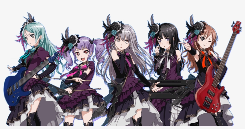 Bang Dream Wallpapers - Roselia ガルパ, transparent png #1265002