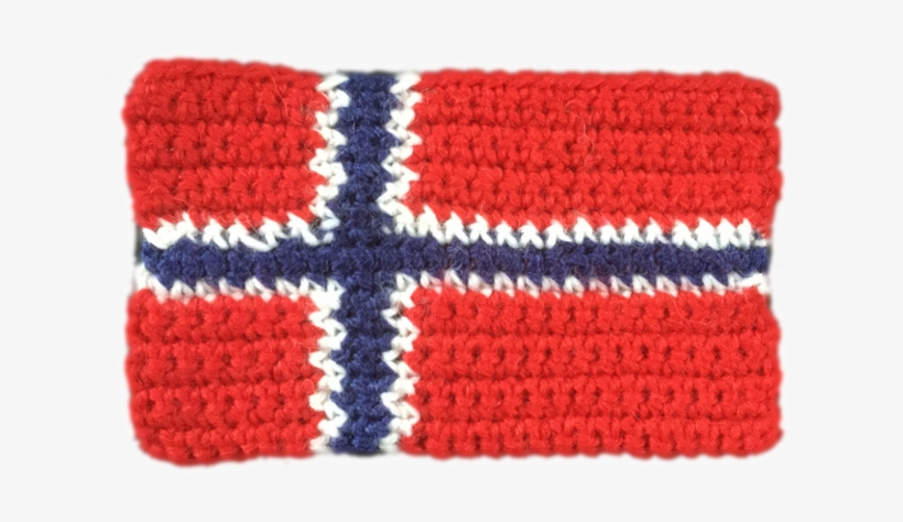 Flag Of Norway - Norway Flag Knitting Pattern, transparent png #1265266