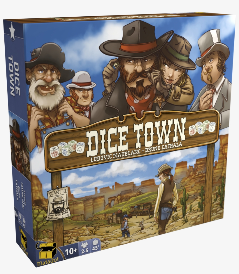 Dicetown 2016 - Asmodee Editions Dice Town, transparent png #1265402