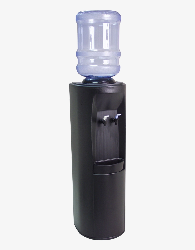 Oasis Black Cooler - Oasis Bpd1shs - Black Cabinet Hot And Cold Bottled, transparent png #1266556