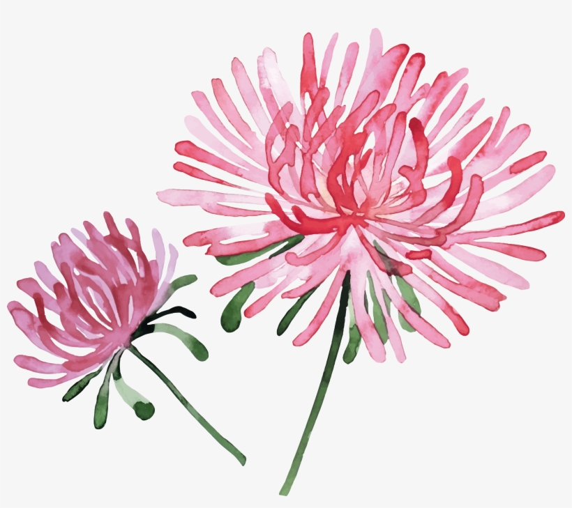 Svg Free Stock Watercolor Painting Flower Stock Photography - Flower Painting Stock Png, transparent png #1266583