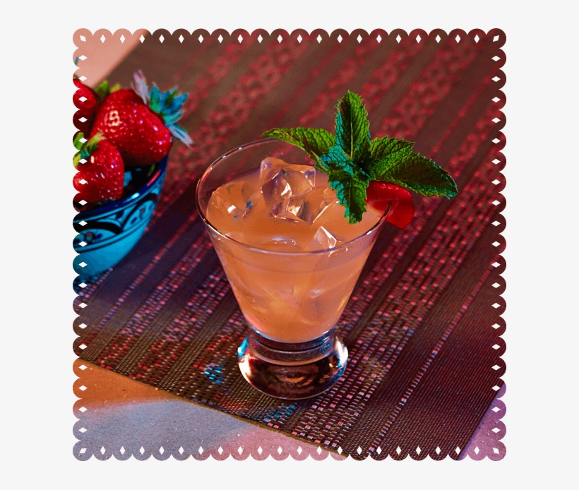 Strawberry Pineapple Margarita - Milkshake, transparent png #1266614