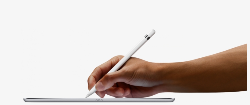 All In The Hand - Apple Pencil Mk0c2za/a For Ipad Pro (white), transparent png #1266666