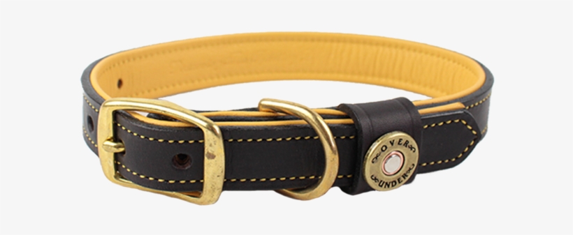 The Sunday Driver Deerskin Lined Collar - Collar, transparent png #1267160