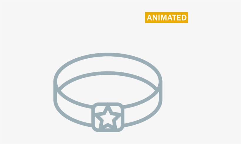 Pet Collar - Bangle, transparent png #1267787