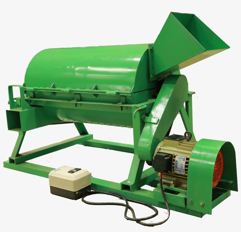 5 Hp Drum Type - Coir Defibering Machine - Free Transparent PNG ...