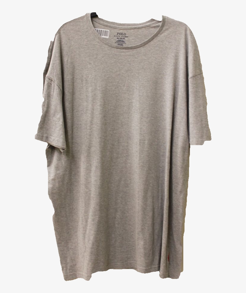 Ralph Lauren Polo Mens Grey T Shirt, Size 2xl, New - Long-sleeved T-shirt, transparent png #1267906