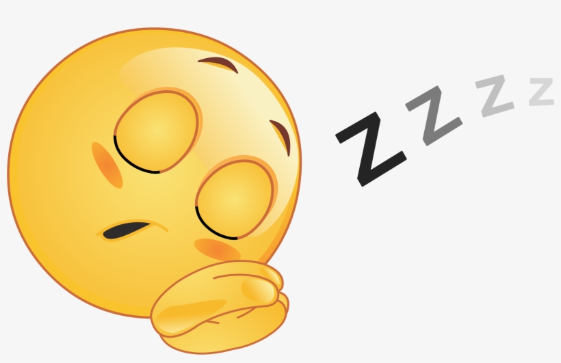 Hotsigns And Decals - Sleeping Emoticon, transparent png #1268059