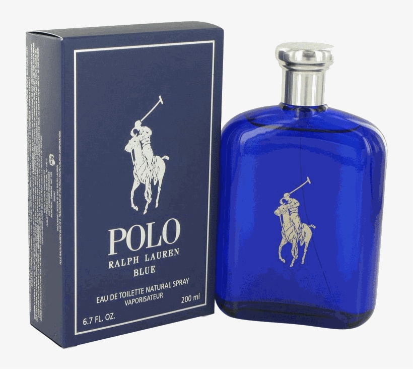 Polo Blue Ralph Lauren 200ml Edt - Perfume Ralph Lauren Blue, transparent png #1268155