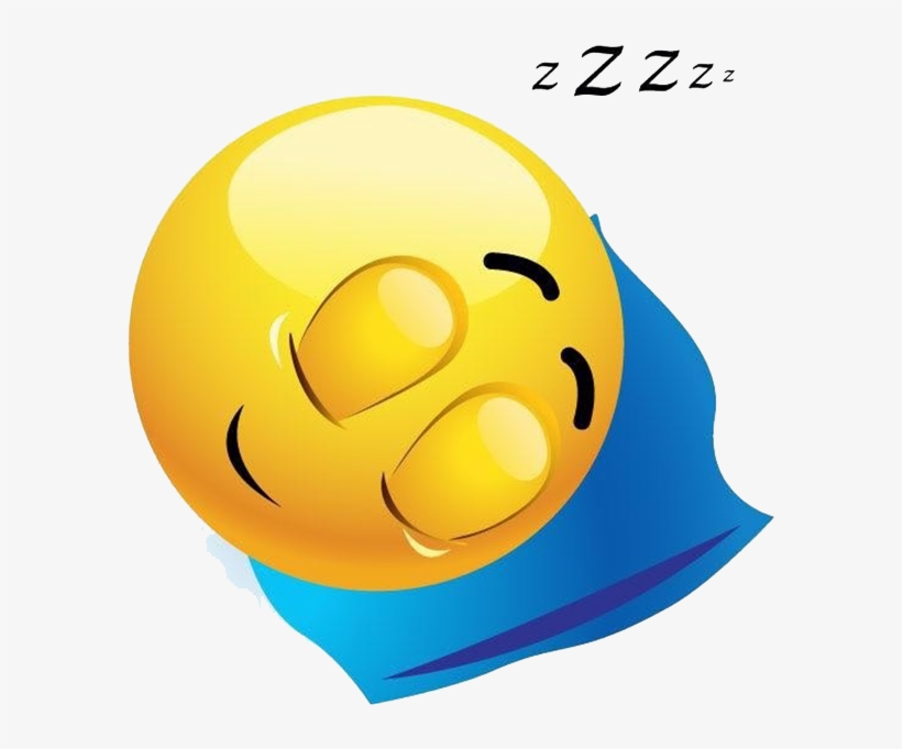 Emoji - Durmiendo - Smiling Sleeping Emoji, transparent png #1268325