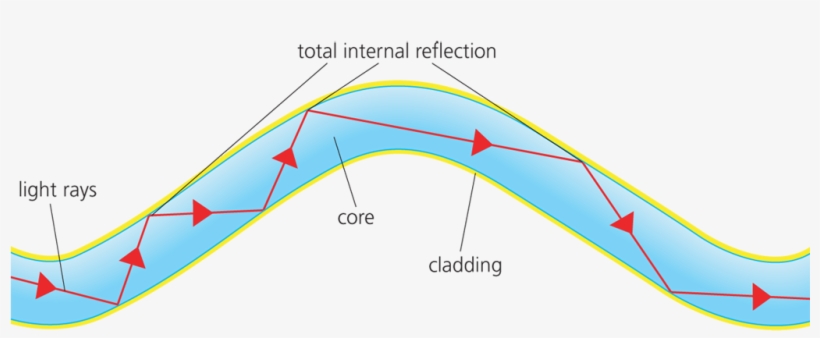 58774 P023b - Total Internal Reflection In Fibre, transparent png #1268701