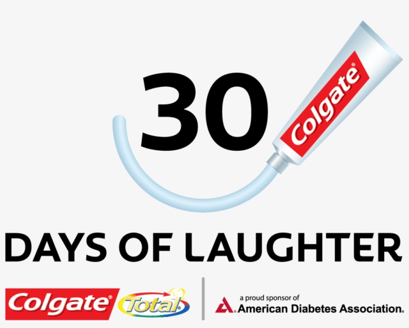 Colgate Total 30 Days Of Laughter Logo - Total Logo Of Colgate Png, transparent png #1269045