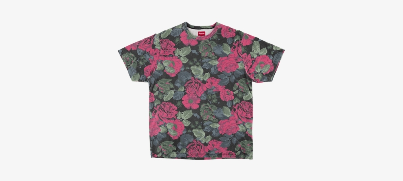 The Supreme T Shirt Is An Institution - Hibiscus, transparent png #1269252