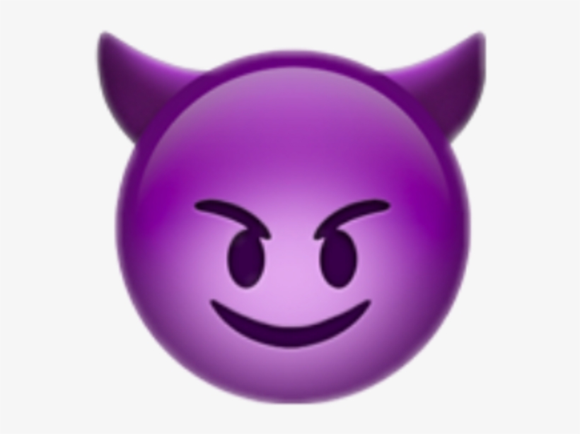 Emoji 😈, transparent png #1269572